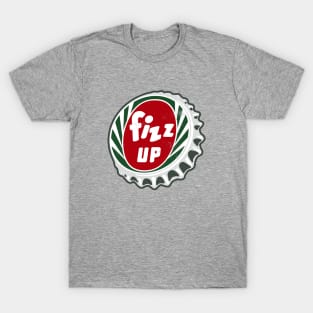 Vintage Fizz Up Soda Bottlecap T-Shirt